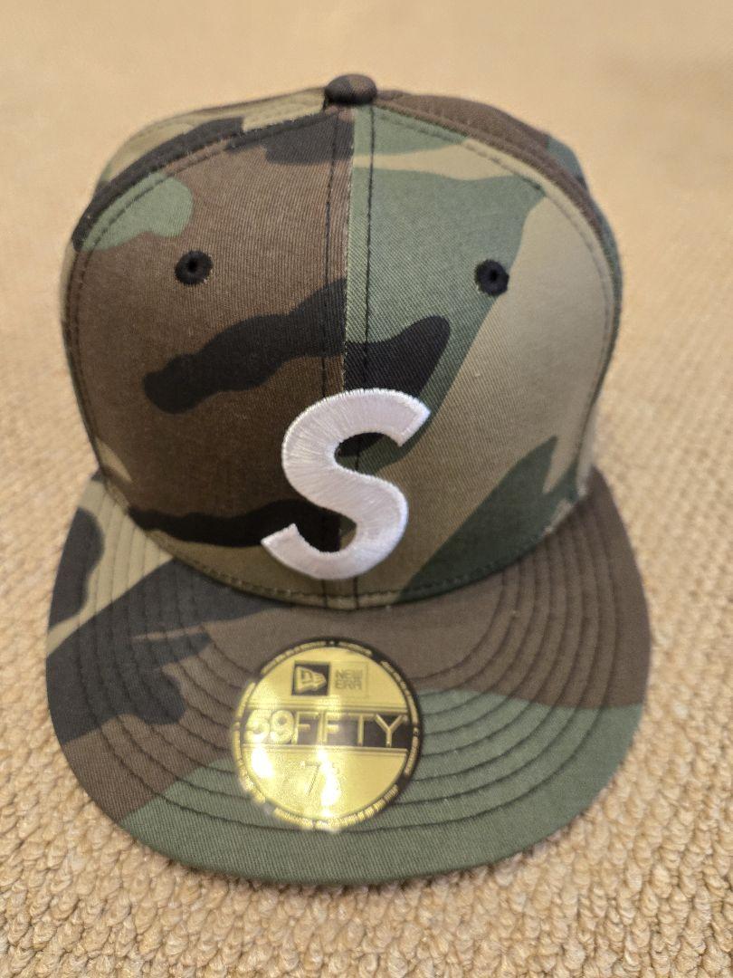 正規品 Supreme ニューエラ ウッドランドカモ 7 5/8