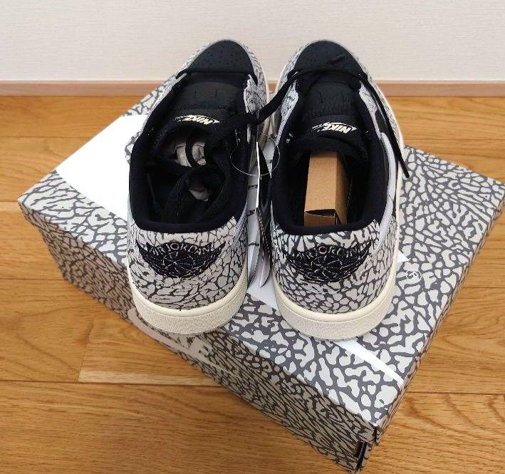 ナイキ エアジョーダン1 low セメント