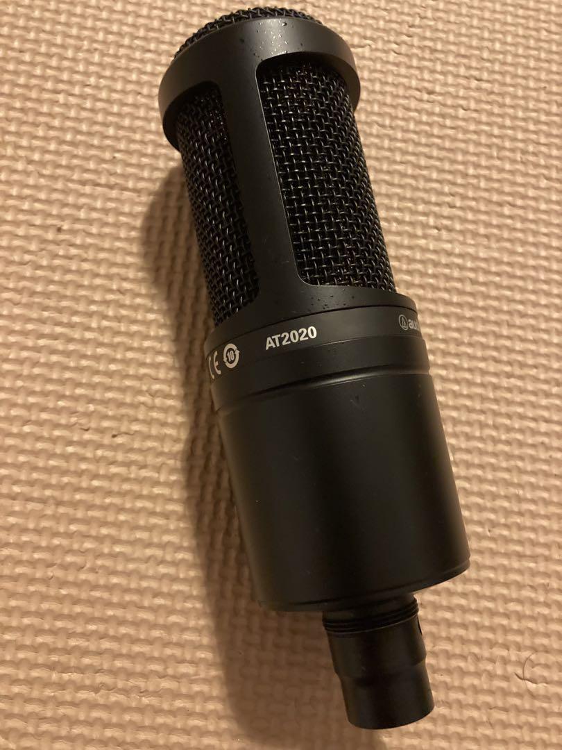 【美品！】audio-technica AT-2020 コンデンサーマイク