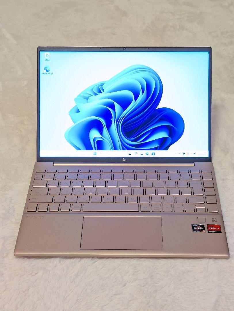 HP pavilion aero13-be ryzen7535U メモリ16gb
