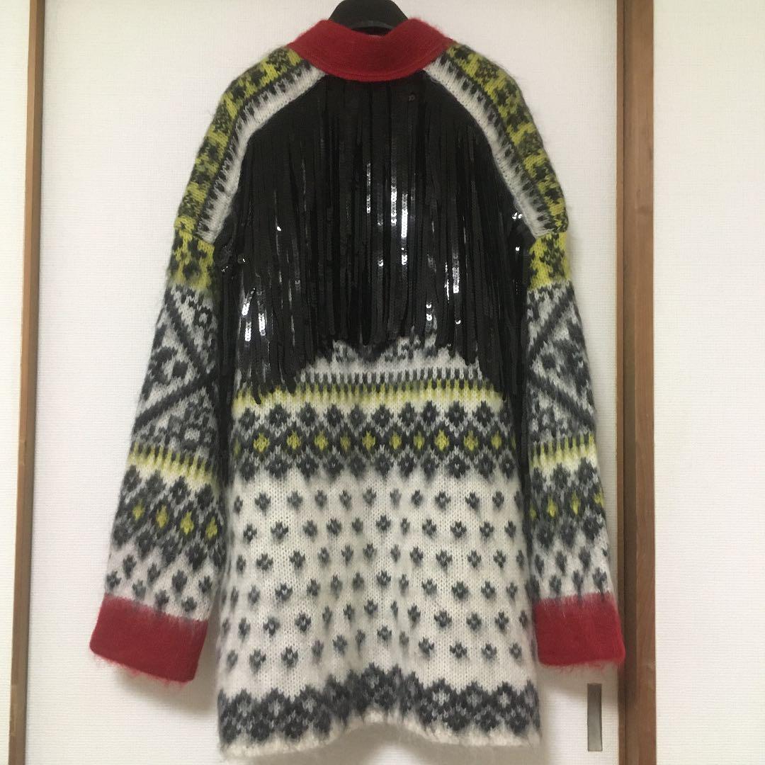 新品定番人気 N°21 ヌメロヴェントゥーノ トライバルカーディガン スパンコール付き eGmRA-m32286445388 再入荷新作