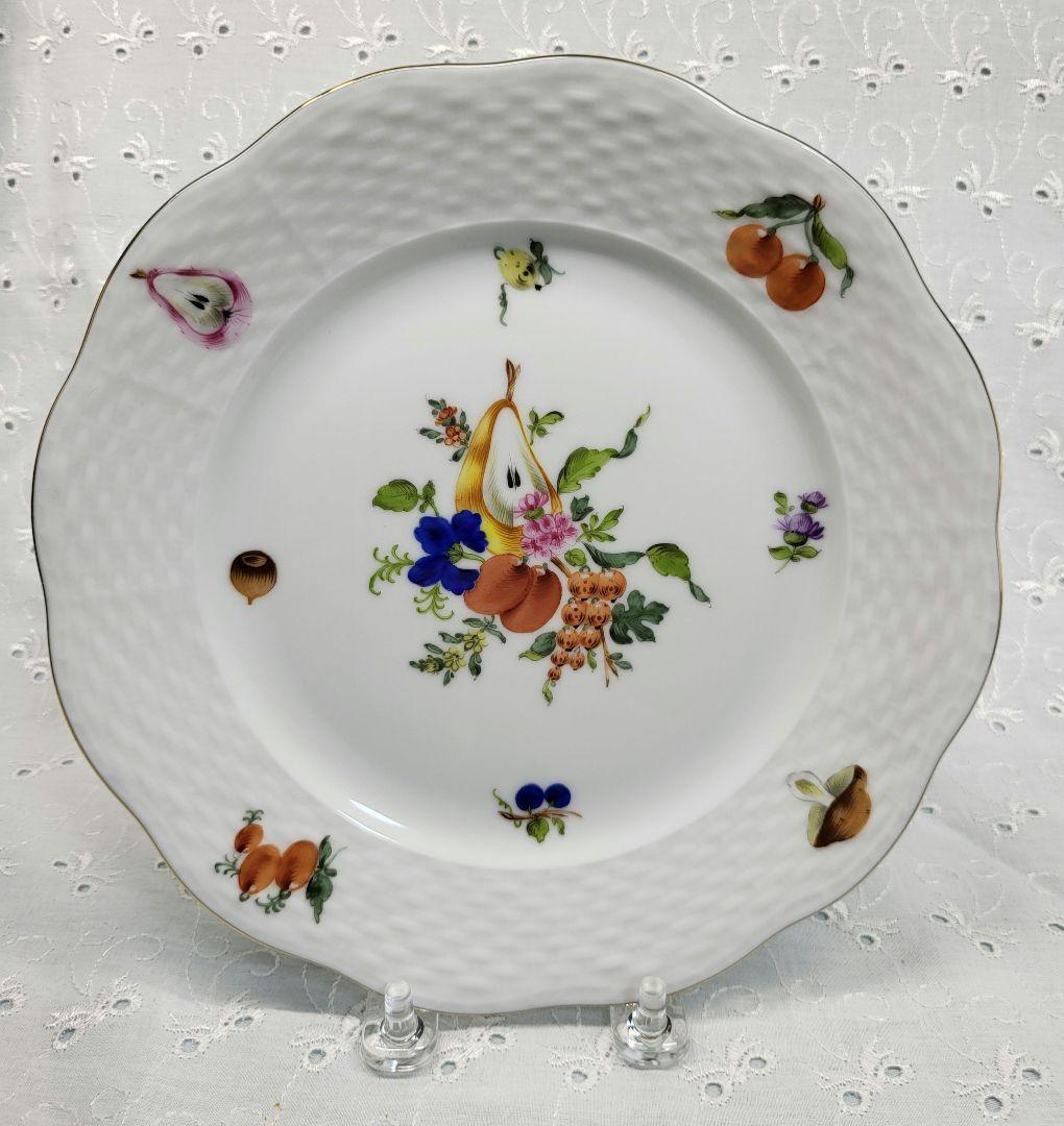 ヘレンドフルーツコンポジション30㎝大皿【未使用品】