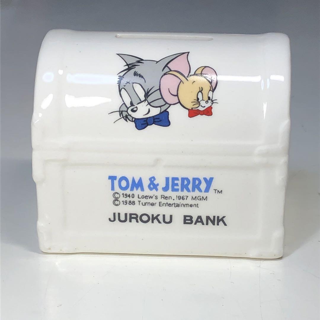 十六銀行 トム＆ジェリー 陶器製 貯金箱 TOM＆JERRY - メルカリ