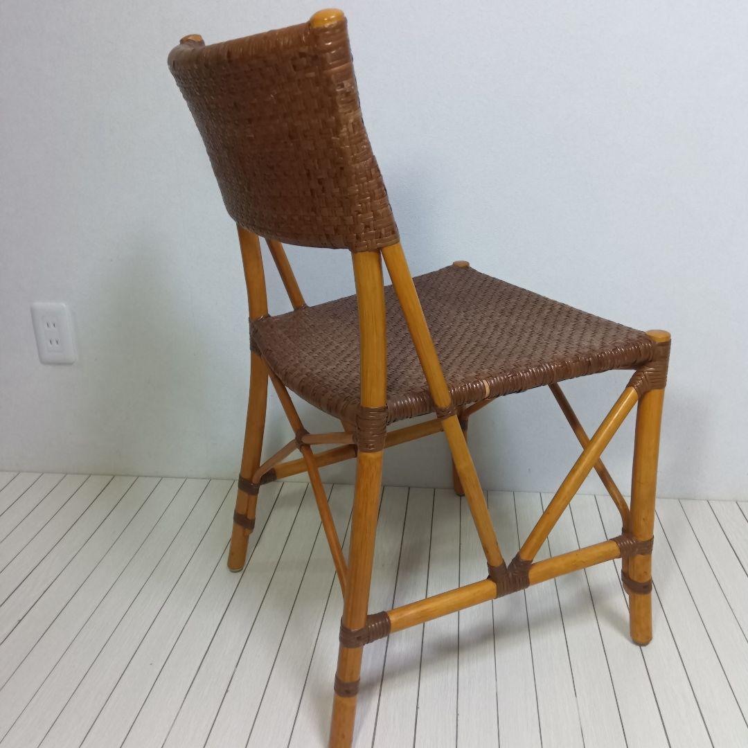 C 良質 ラタンチェアYamakawa Rattan Japan MARWIL-DEMENAGEMENTS_CH