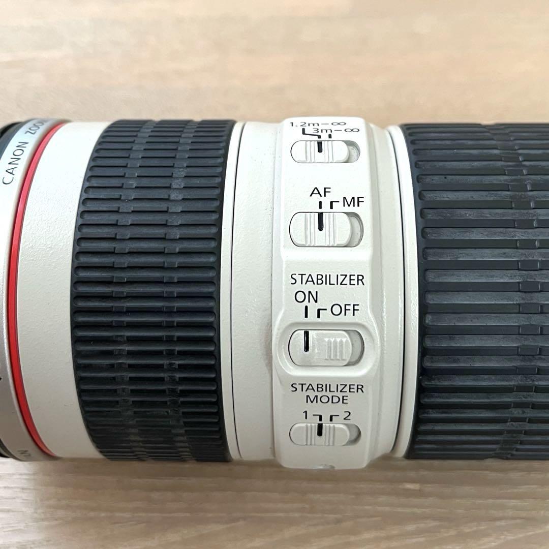 【美品】CANON キヤノン EF70-200mm F4L IS USM