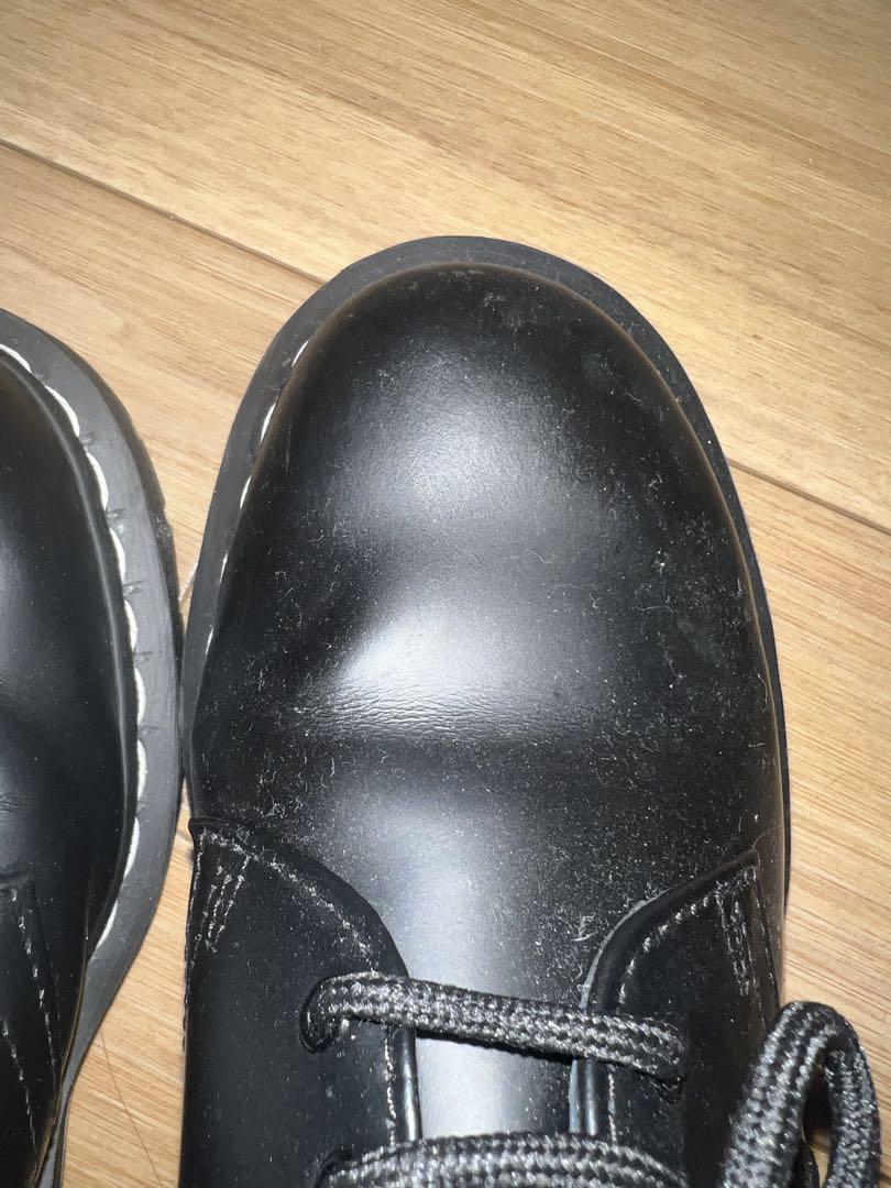 Dr. Martens WHITESTITCH 3ホール シューズ