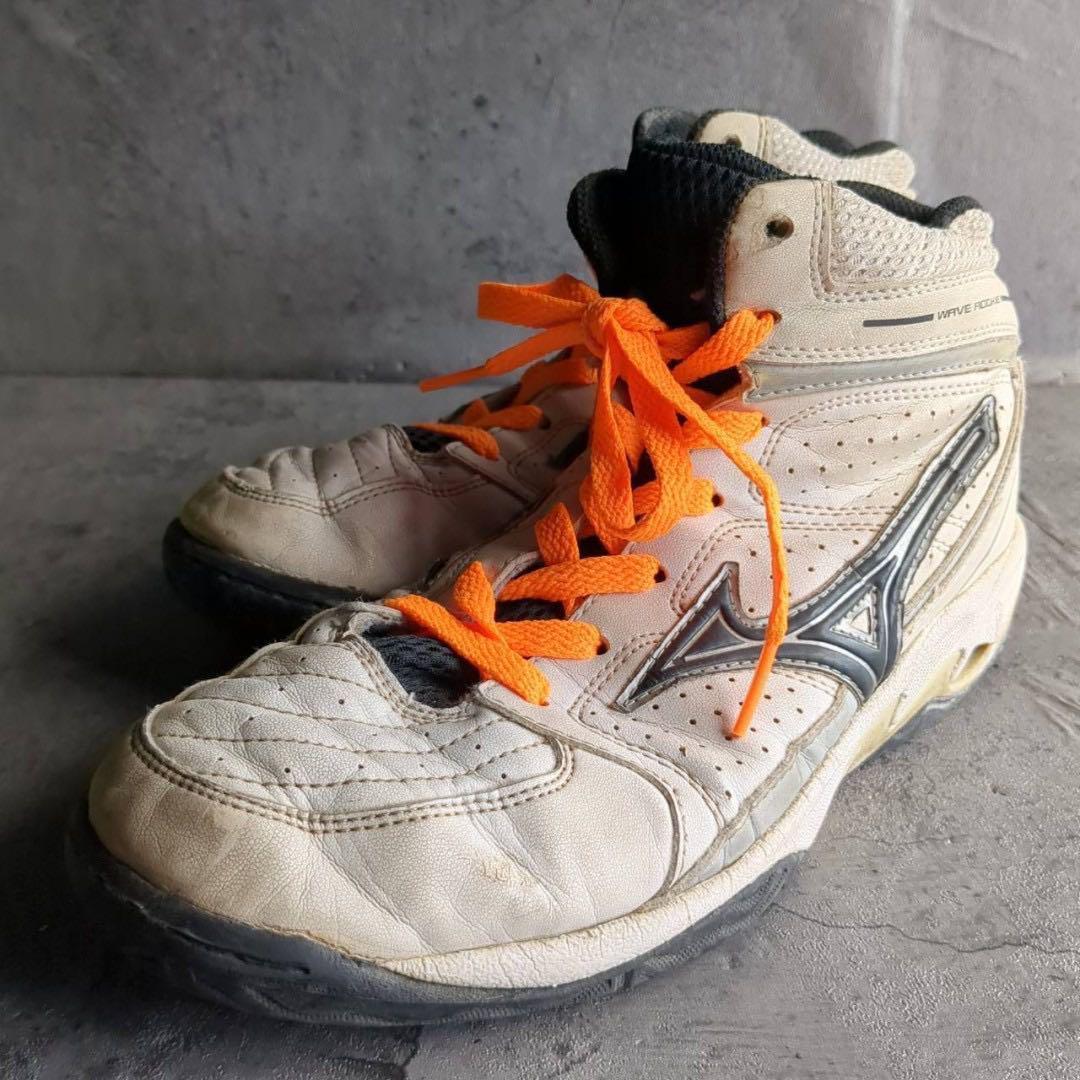 【MIZUNO】 ミズノ (24.5) ハイカットスニーカー