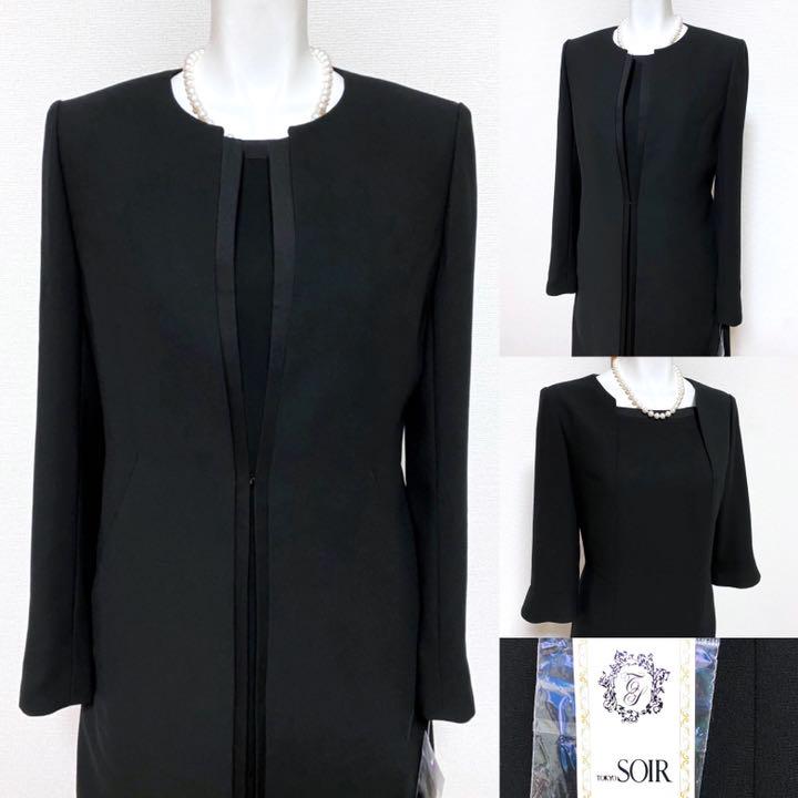 即納超歓迎 新品未使用タグ付き ブラックフォーマル 高級喪服礼服スーツ ilZf2-m32296623575 東京ソワール 最安値定番