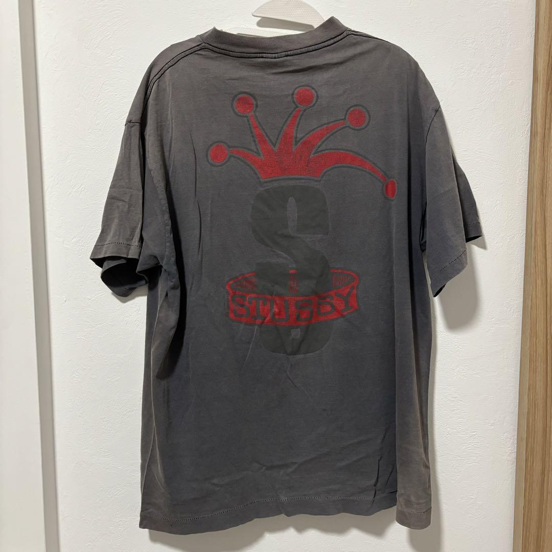 着用一度☆Stussy Tシャツ XL CROWN 黒 - メルカリ