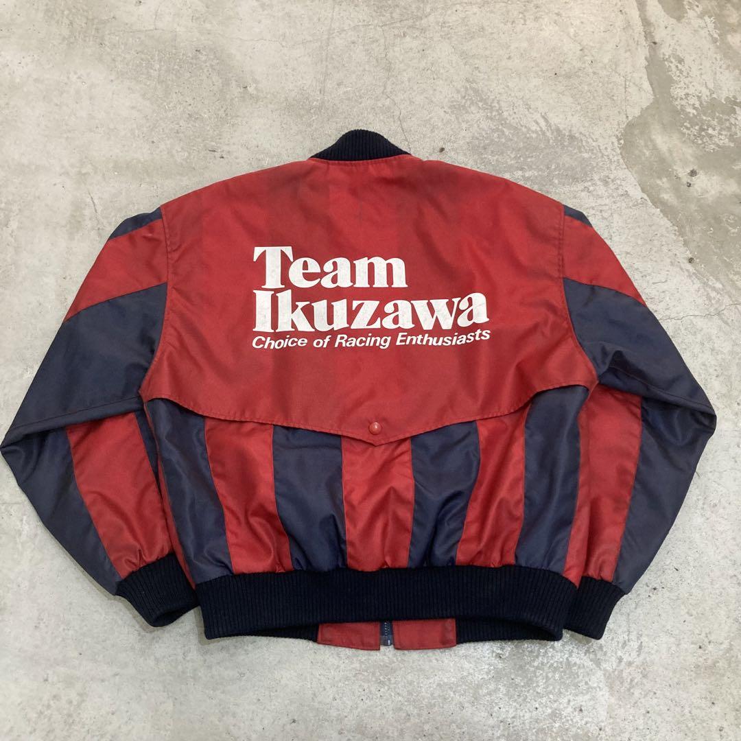 80s Team Ikuzawa レーシング ジャケット チームイクザワ 生沢徹 80s Team Ikuzawa レーシング ジャケット チームイクザワ 生沢徹