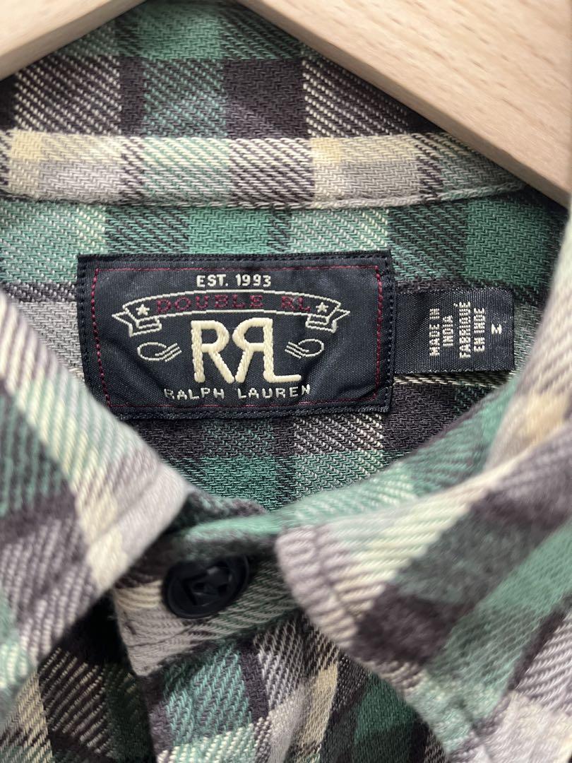 00s RRL ネルシャツ　ビンテージ