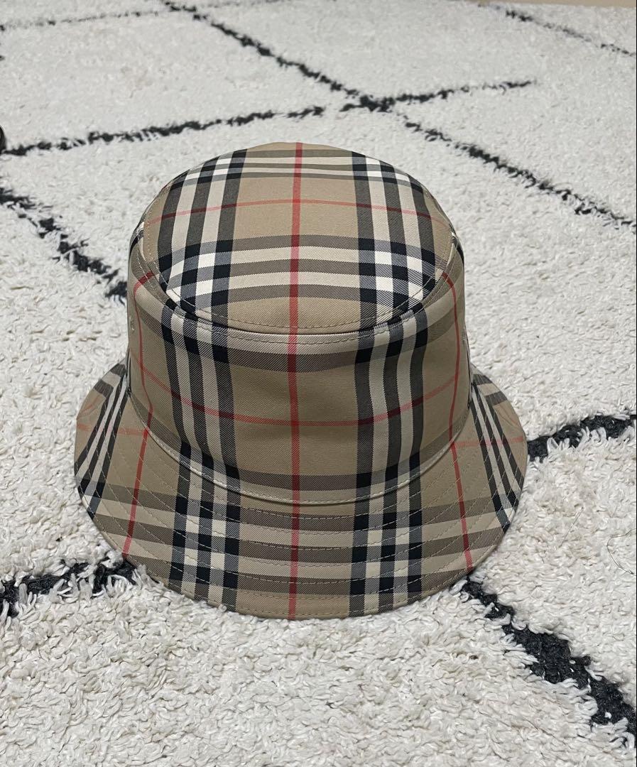 【美品・最終値下げ】Burberry チェック柄 バケットハット