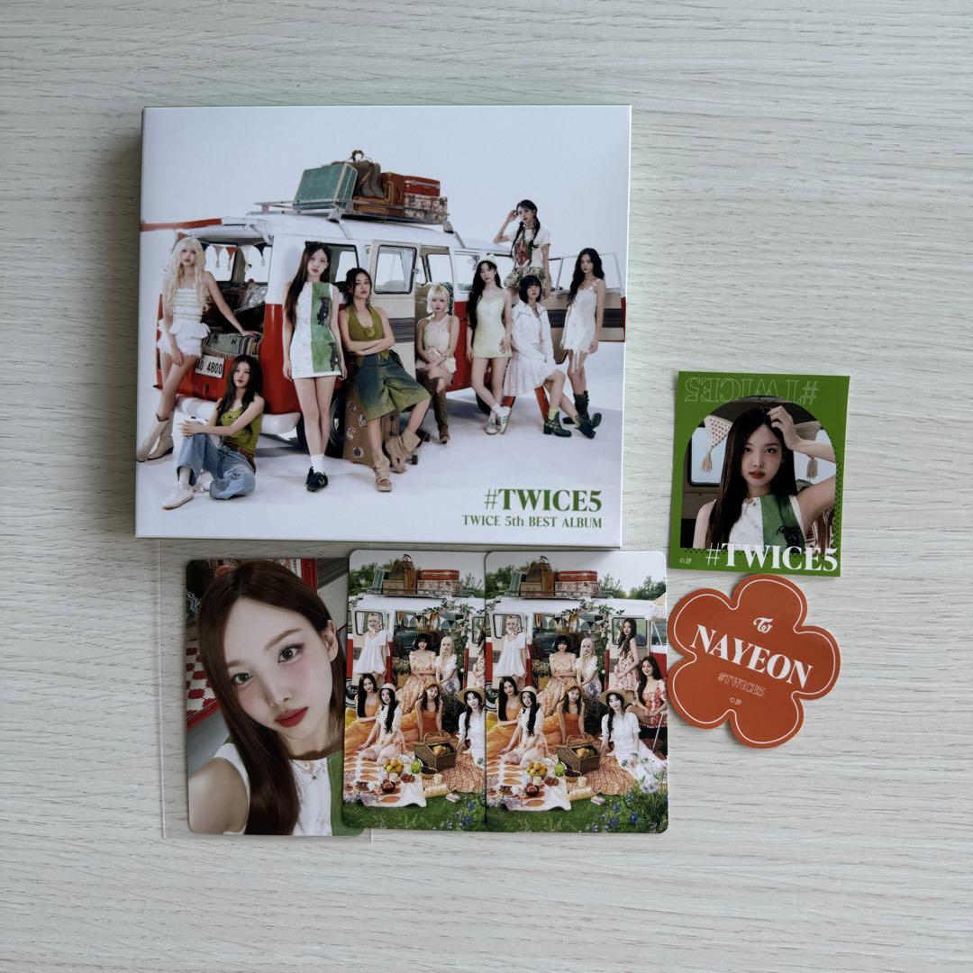 TWICE #TWICE5 初回限定盤A トレカ ナヨン コンプ TWICE #TWICE5 初回限定盤A タワレコ トレカ ナヨン - メルカリ