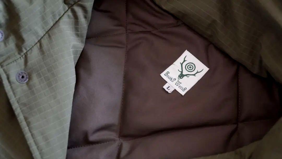 south2 west8 - BANDED COLLAR DOWN JACKET