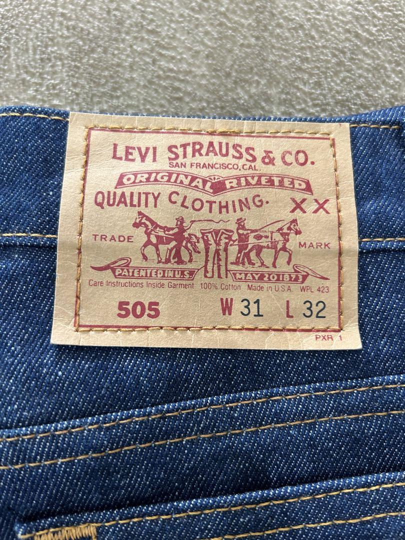 未使用Levi's 505 デニムパンツ W31 L32 USA製