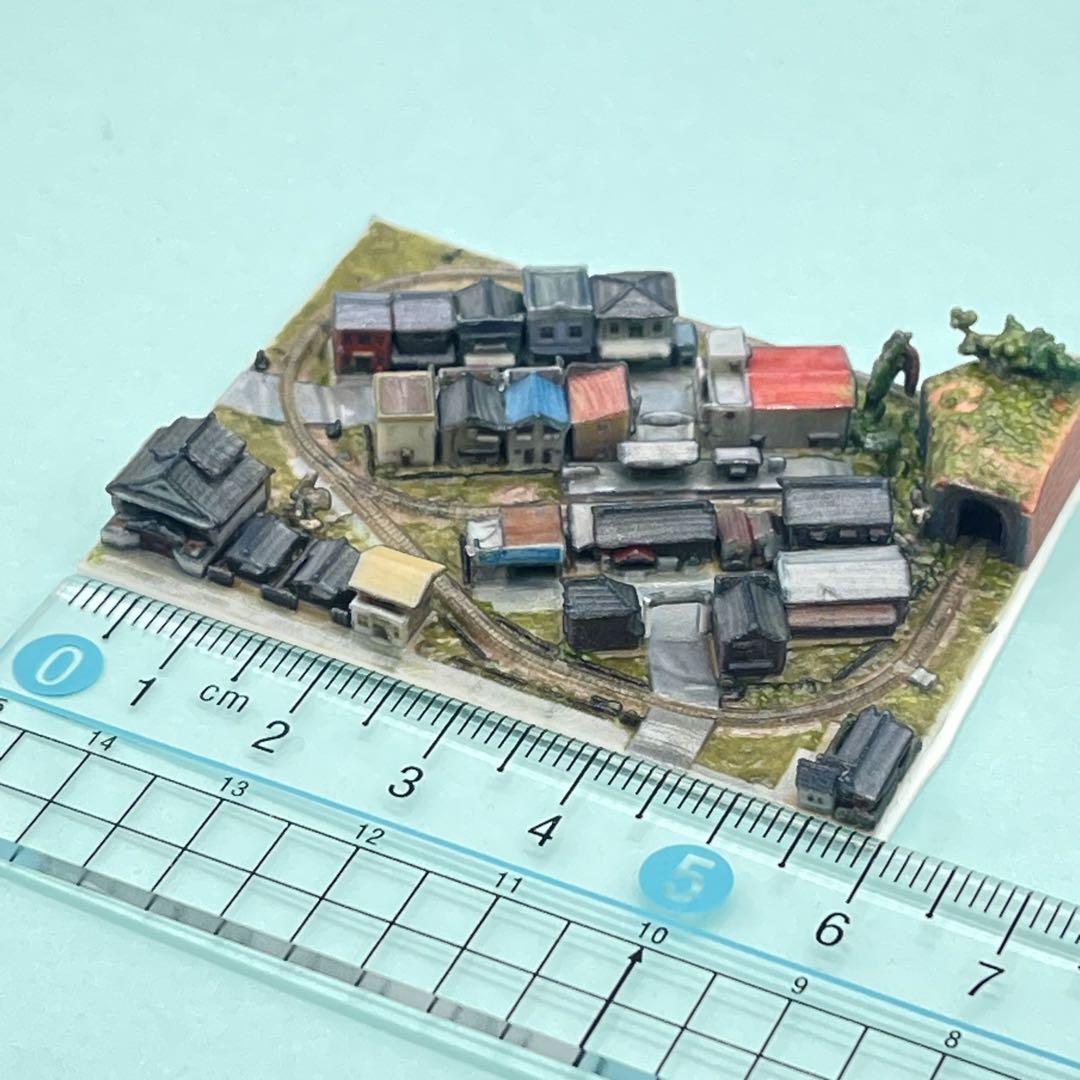 ミニチュア ミニ鉄道模型 ジオラマ フィギュアに 1/64より小 N