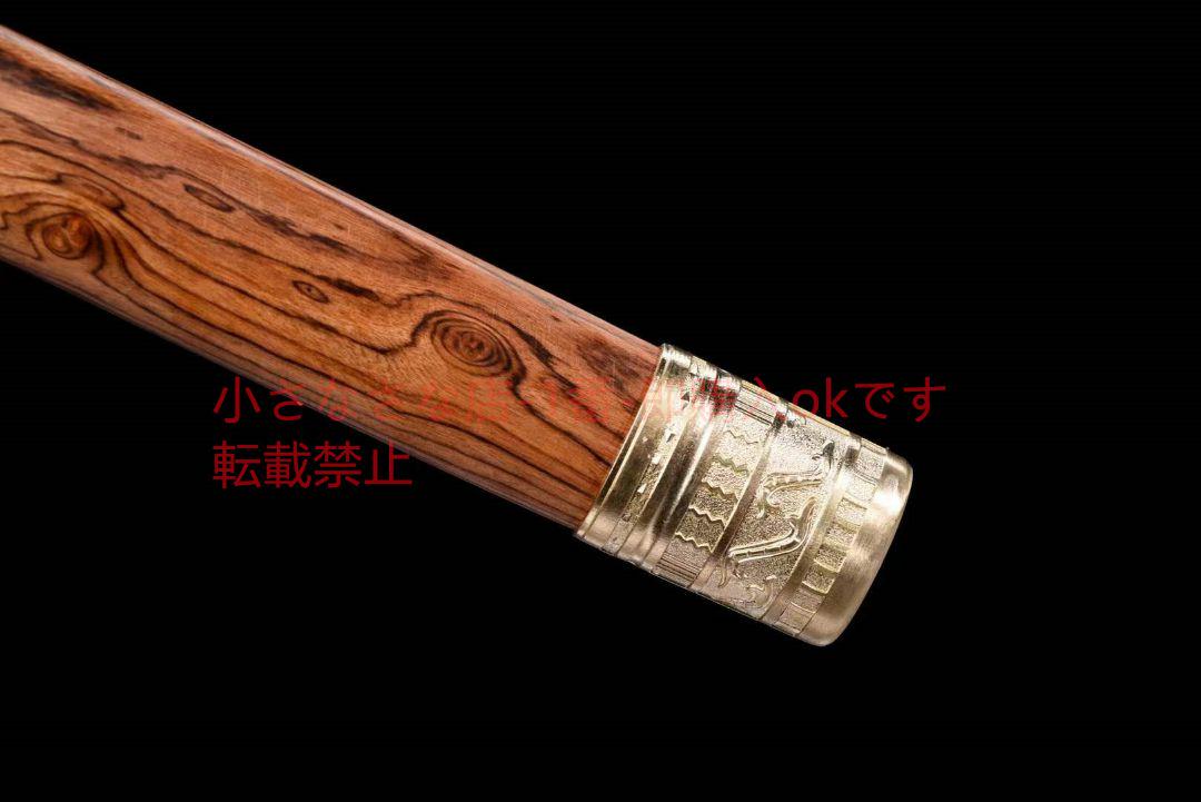 両手剣模様鋼硬剣  古兵器 武具 刀装具 日本刀 模造刀 居合刀 侍刀-居酒紅 古兵器 武具 刀装具 日本刀 模造刀 居合刀