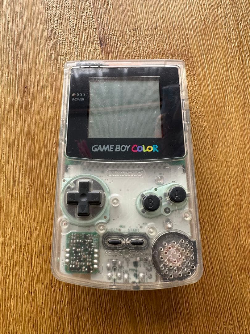 GAME BOY COLOR クリア CGB-001 本体