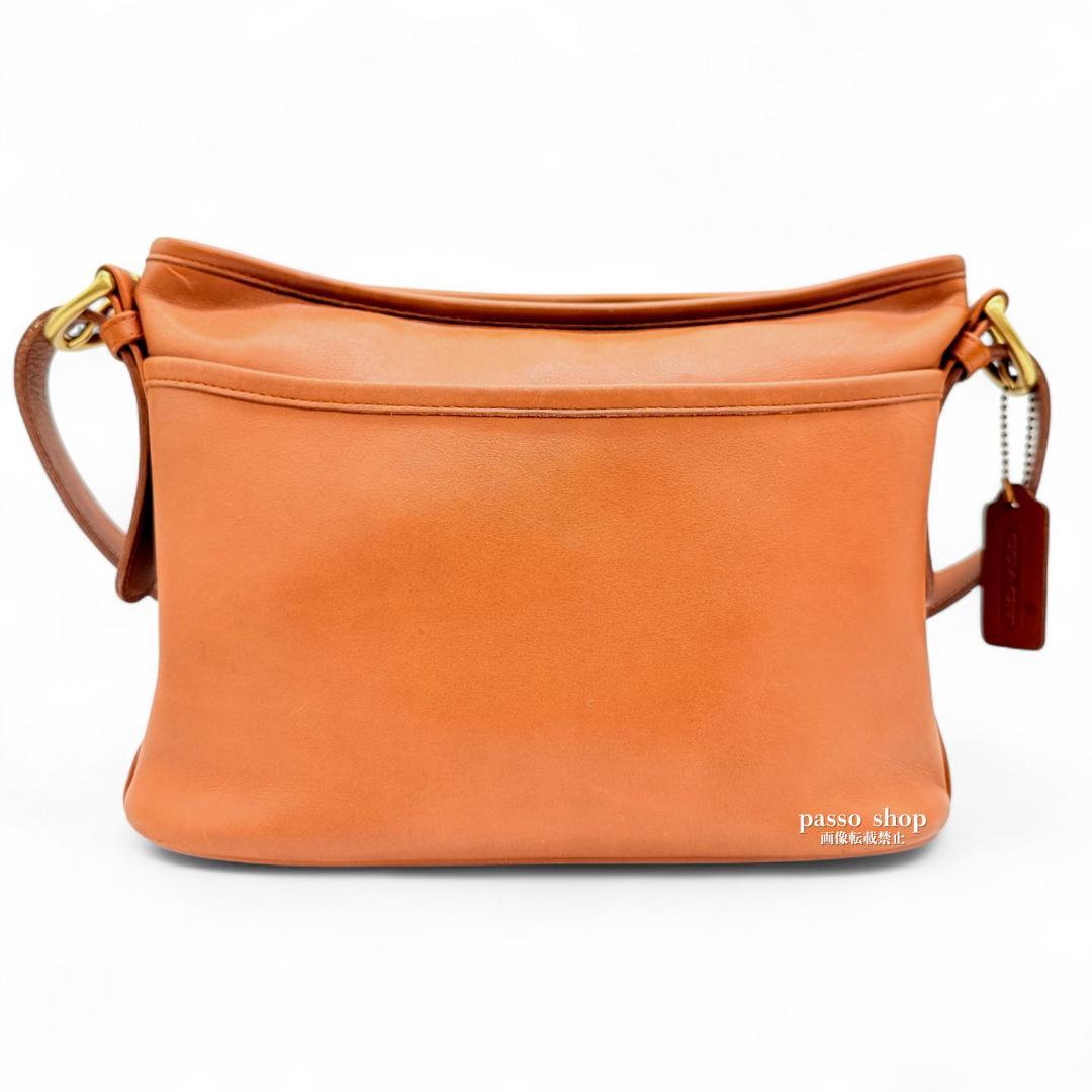 美品】COACH オールドコーチ キャメル ショルダーバッグ USA製