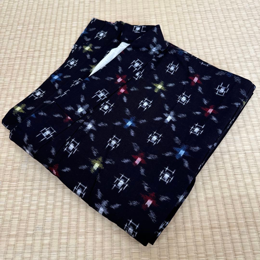 久留米絣着物　古布