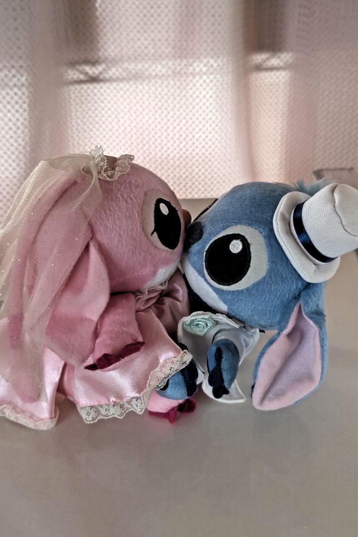 激レア品 リロ&スティッチ スティッチ&エンジェル 誓いのキスウェディング