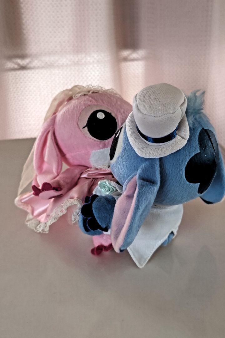 激レア品 リロ&スティッチ スティッチ&エンジェル 誓いのキスウェディング