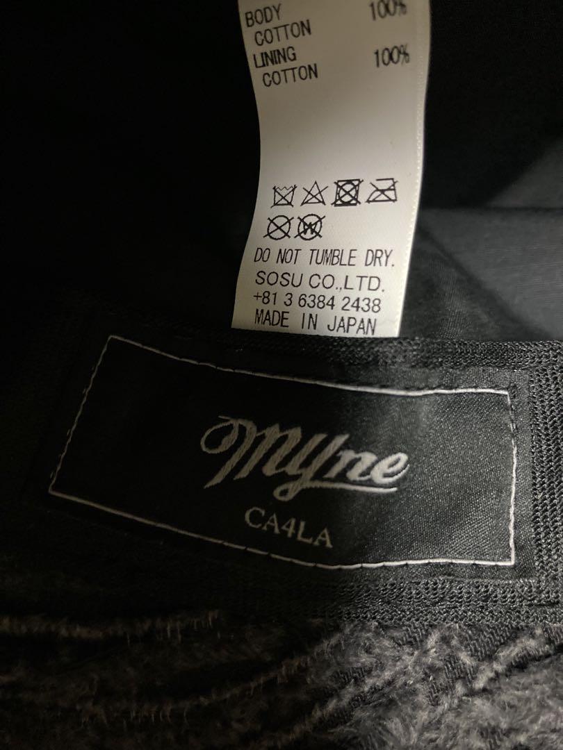 帽子 MYne CA4LA 23ss wave denim hat
