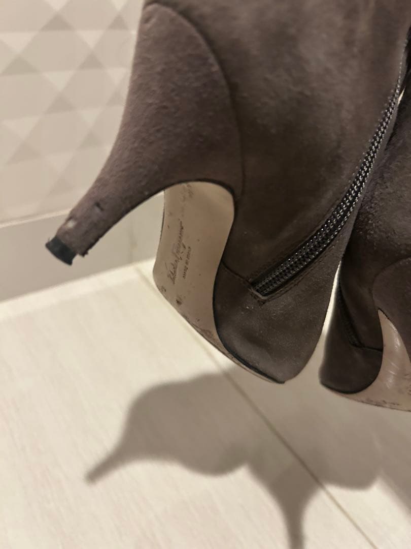 ロングブーツ22.5cm Salvatore