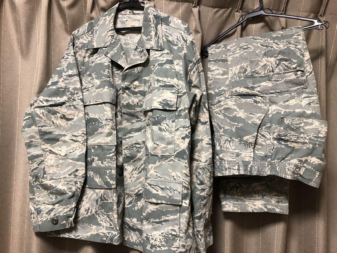 【米軍放出品】USAF米空軍 ABU迷彩服 実物 上下セット 米軍放出品】USAF米空軍 ABU迷彩服 実物 上下セット - 個人装備