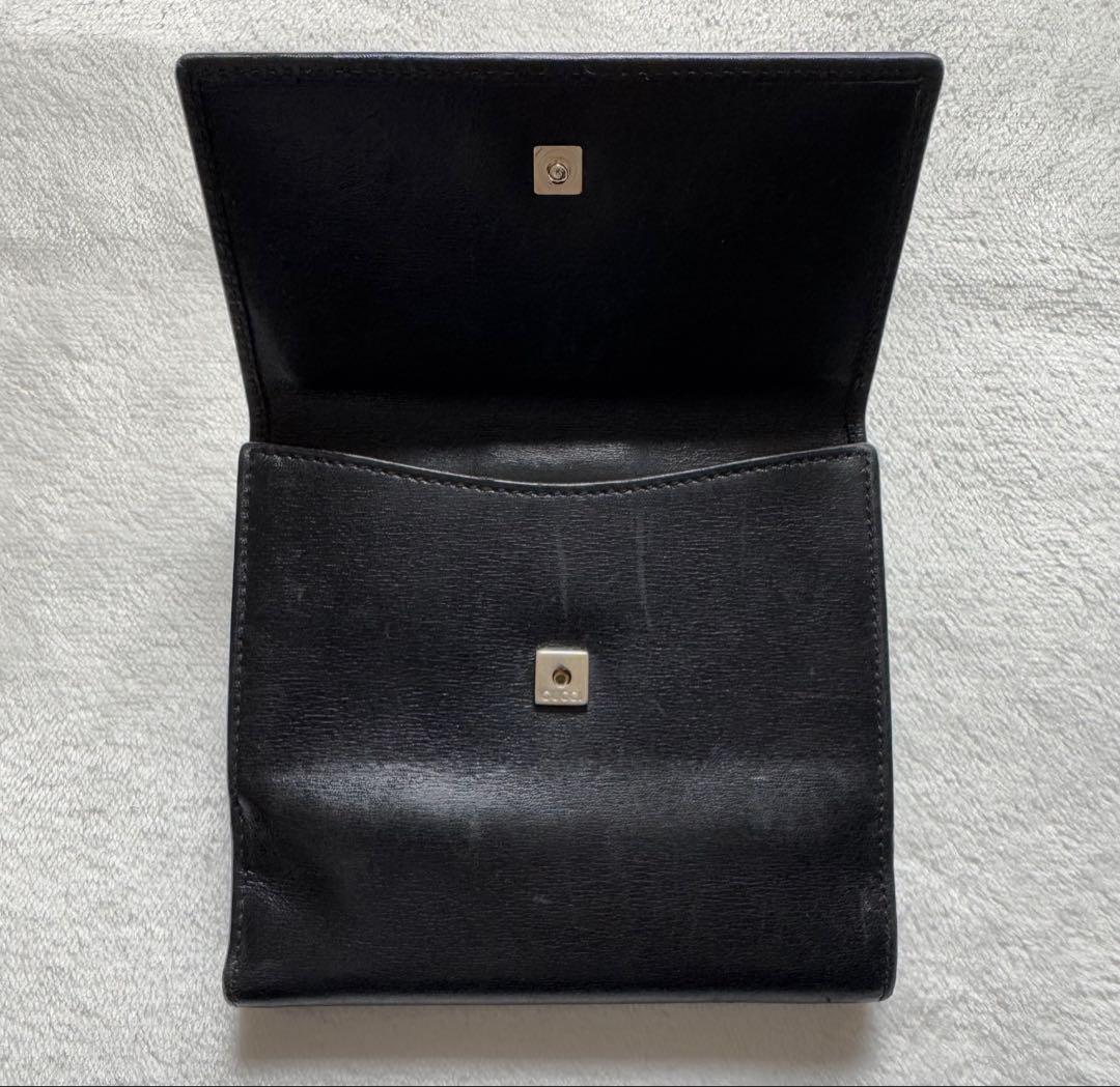 GUCCI グッチ GGマーモント 二つ折り財布 メンズ レディース 財布　中古
