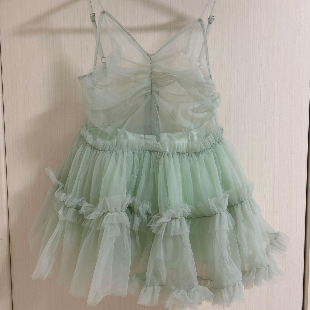 treat ürself fairy tulle peplum mint