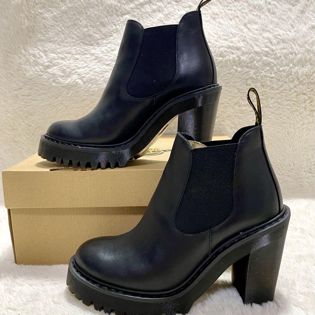 箱付き Dr.Martens ドクターマーチン HURSTON サイドゴアブーツ