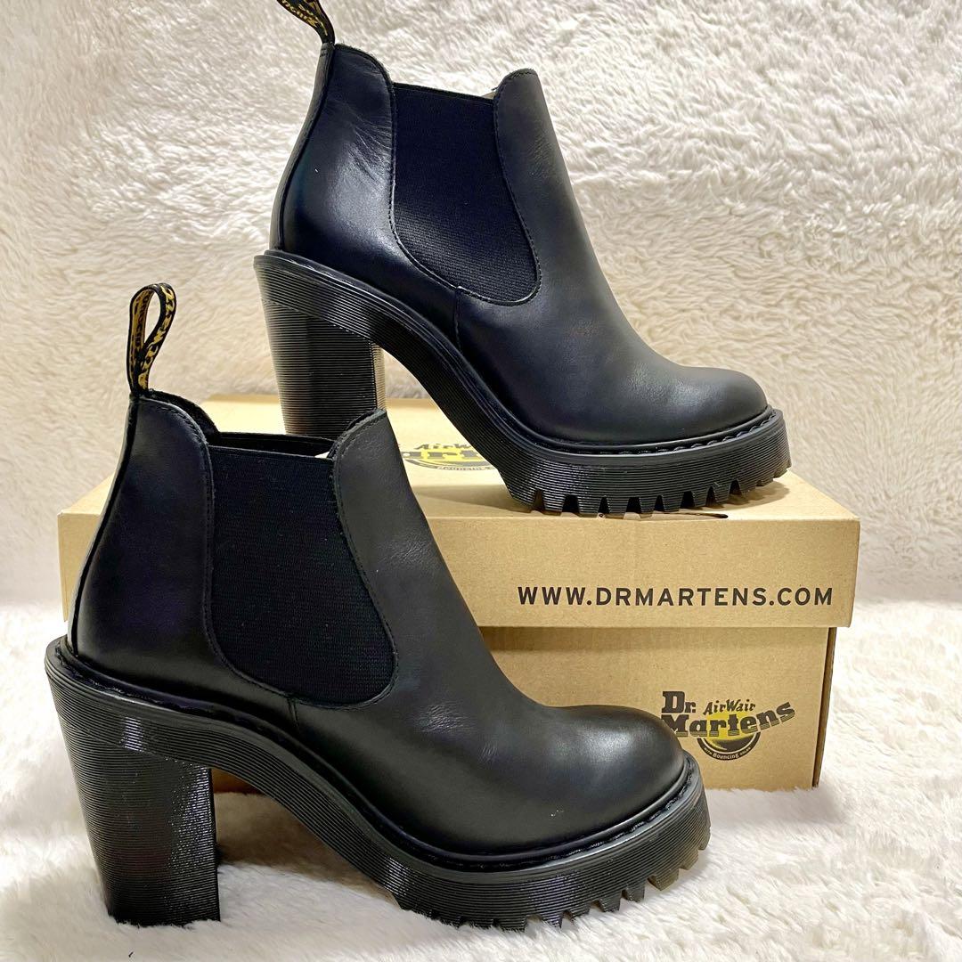 箱付き Dr.Martens ドクターマーチン HURSTON サイドゴアブーツ