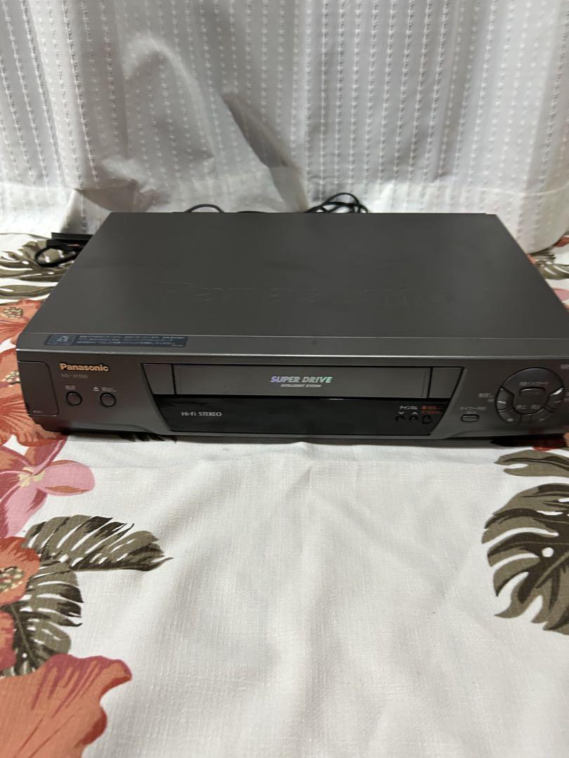 Panasonic SUPER DRIVE VHSビデオデッキNV-H100