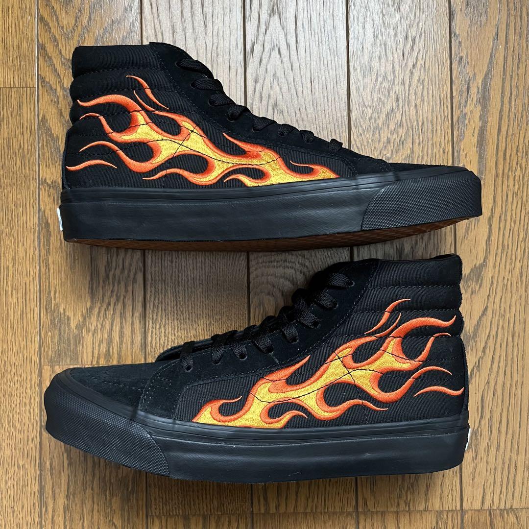vans wtaps sk8 hi flame 25.5 バンズ ダブルタップス