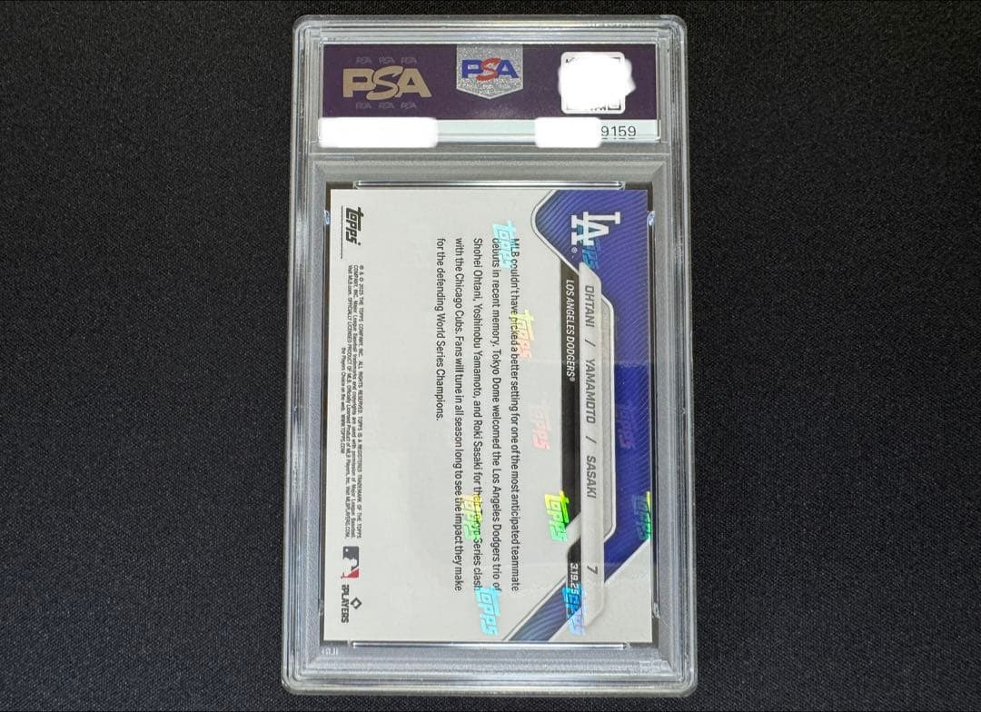 PSA10 大谷翔平 山本由伸 佐々木朗希 Topps now 24時間目立った傷や汚れなし UP786_INFO