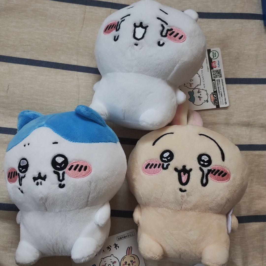 ちいかわ ハチワレ うさぎ泣いちゃったぬいぐるみ 3個セット