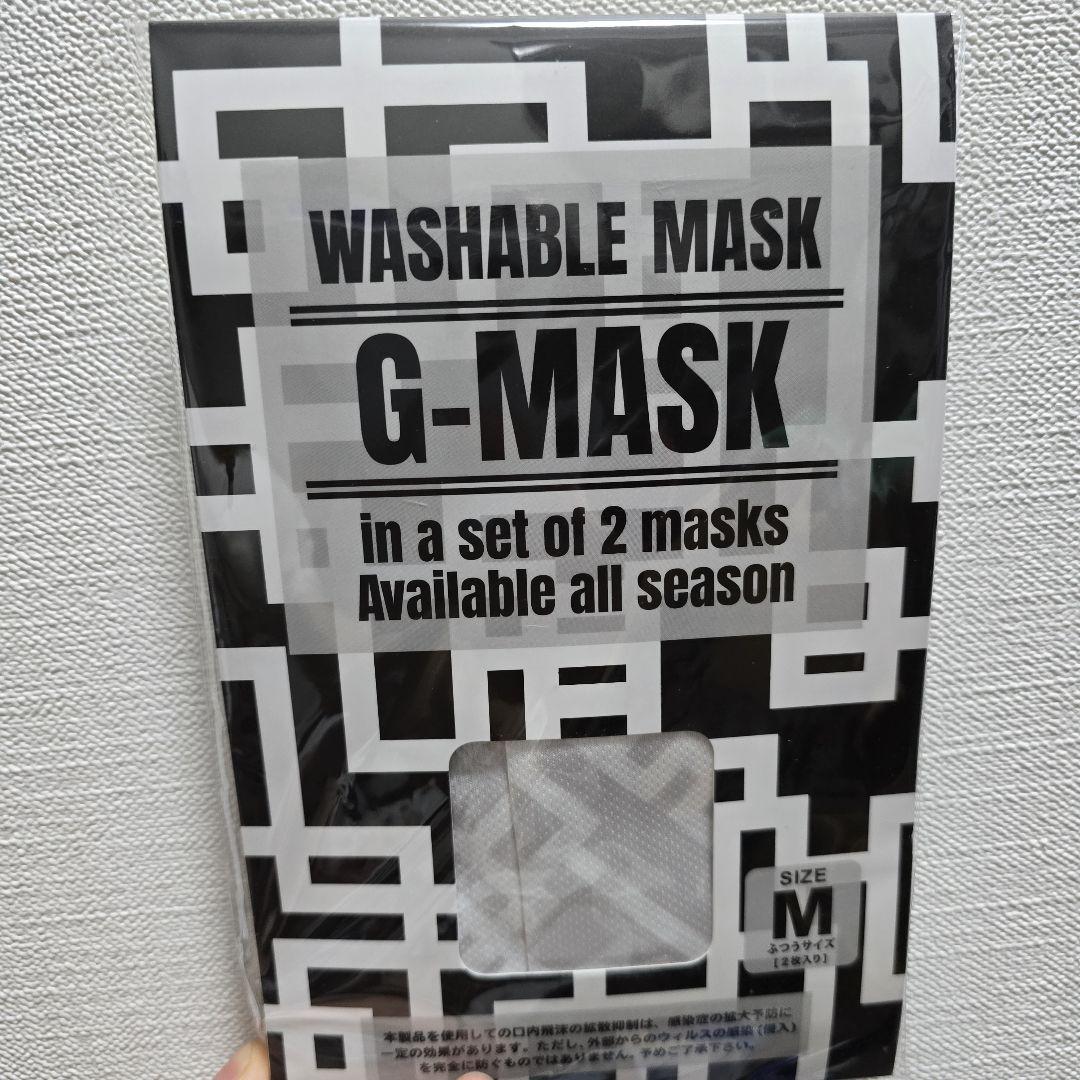 布袋寅泰 G マスク セット 布袋寅泰 G-MASK 洗えるマスク Mサイズ 2枚セット - メルカリ