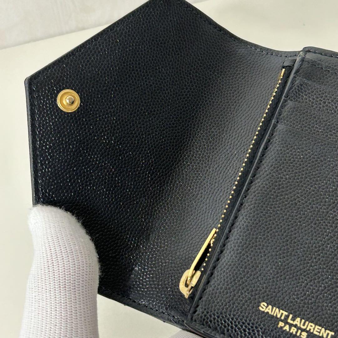 サンローラン 403943 三つ折り財布 コンパクト財布