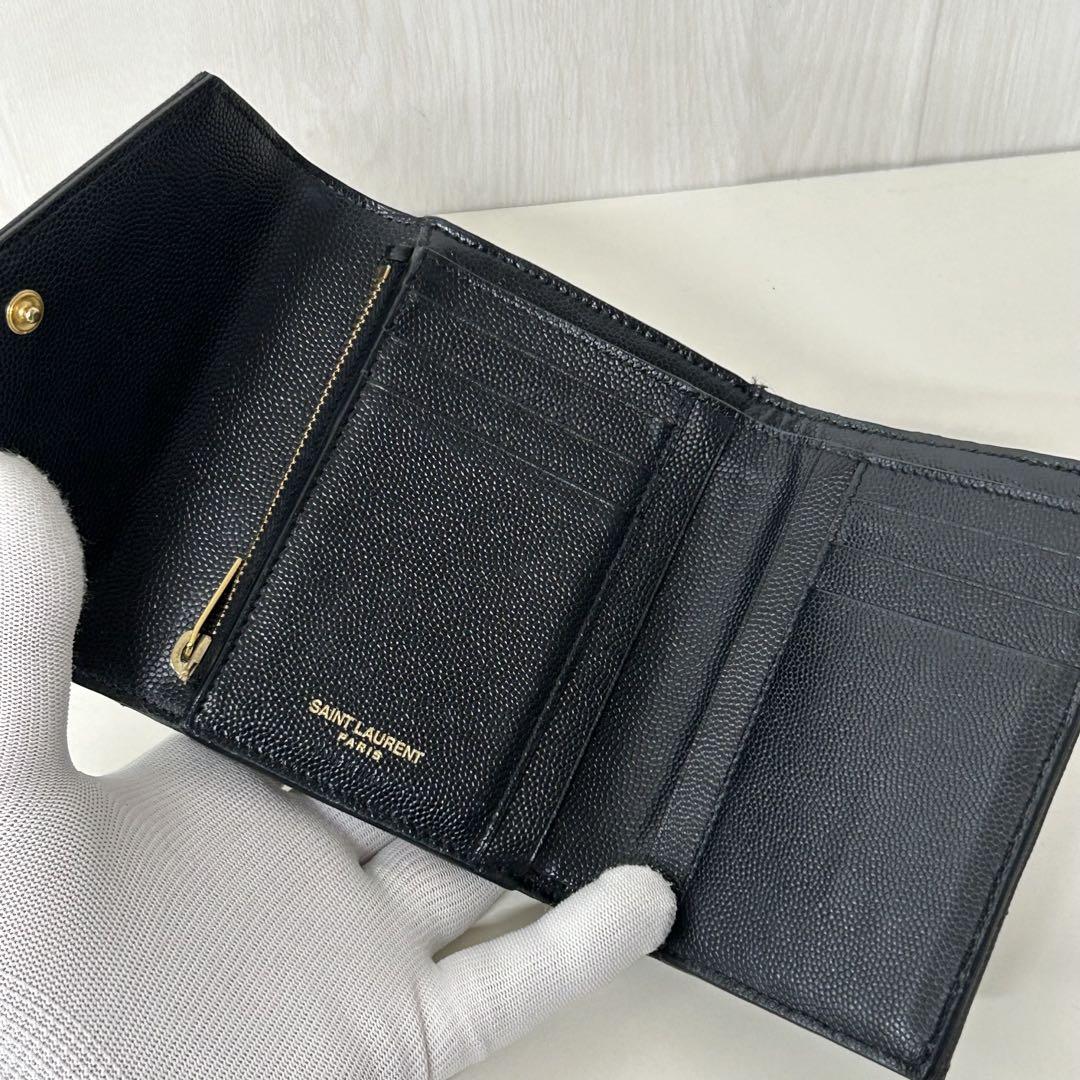 サンローラン 403943 三つ折り財布 コンパクト財布