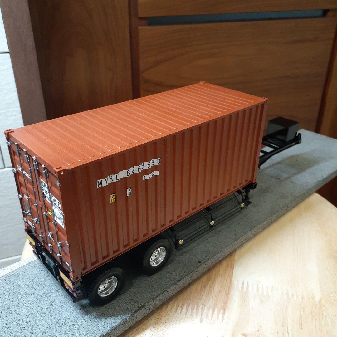デコトラプラモデル コンテナトレーラー20feet - メルカリ