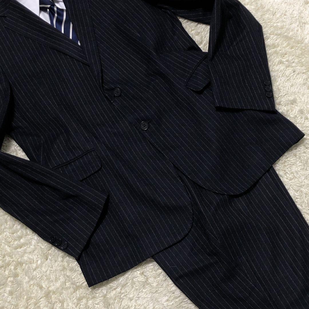 【極美品】ARMANI COLLEZIONI セットアップ スーツ ストライプ