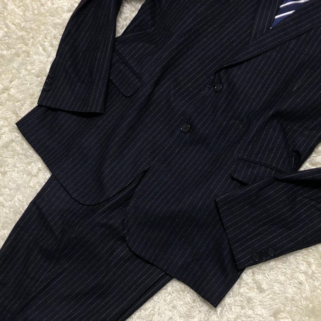 【極美品】ARMANI COLLEZIONI セットアップ スーツ ストライプ