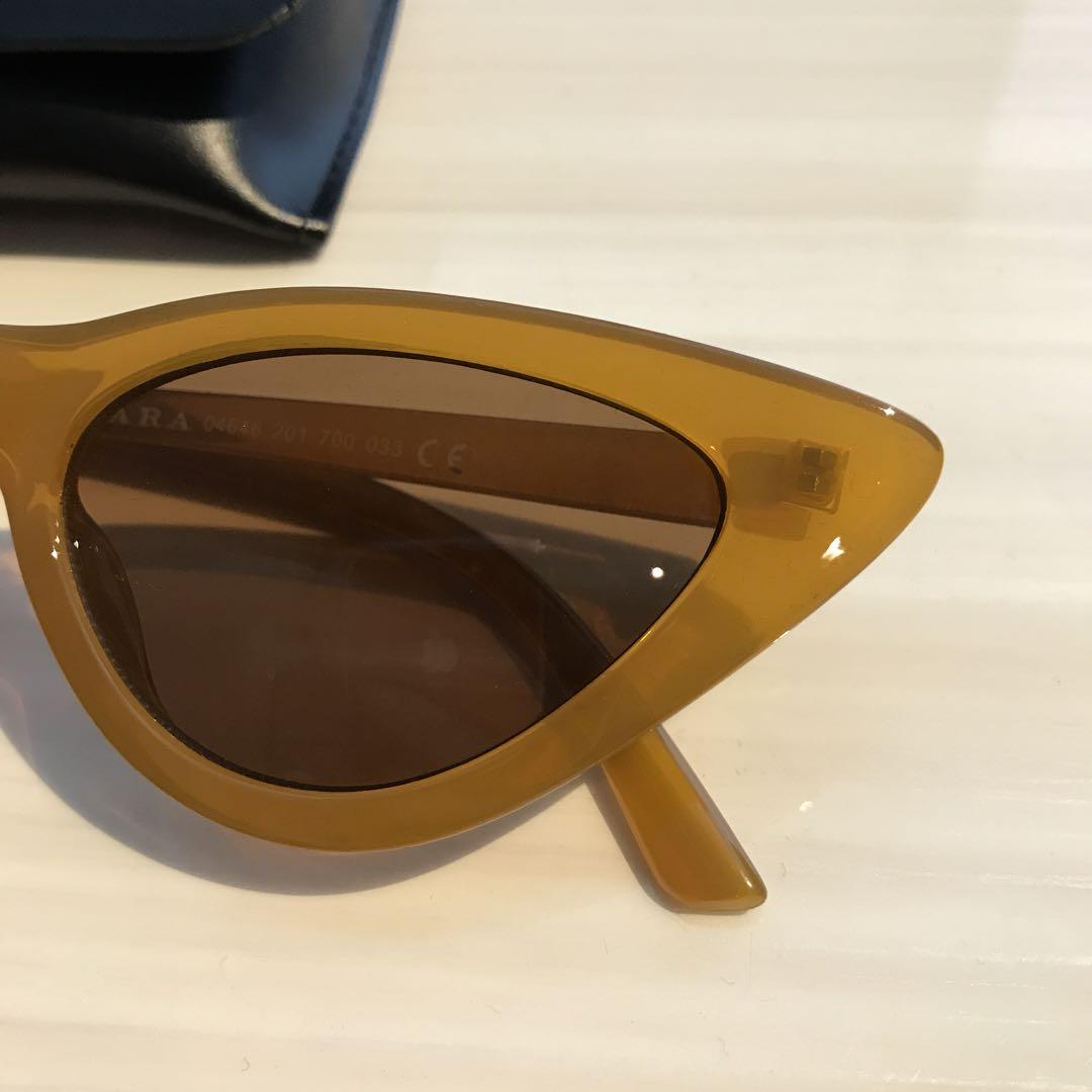 【ZARA×KateMoss】キャットアイサングラス 2727/601/733 CAT EYE SUNGLASSES KATE MOSS X ZARA - Cream | ZARA United States
