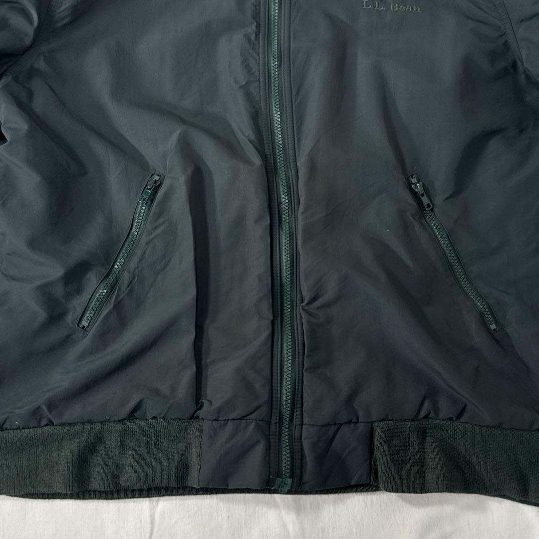 XL 90s L.L Bean Warm-up Jacket グリーン