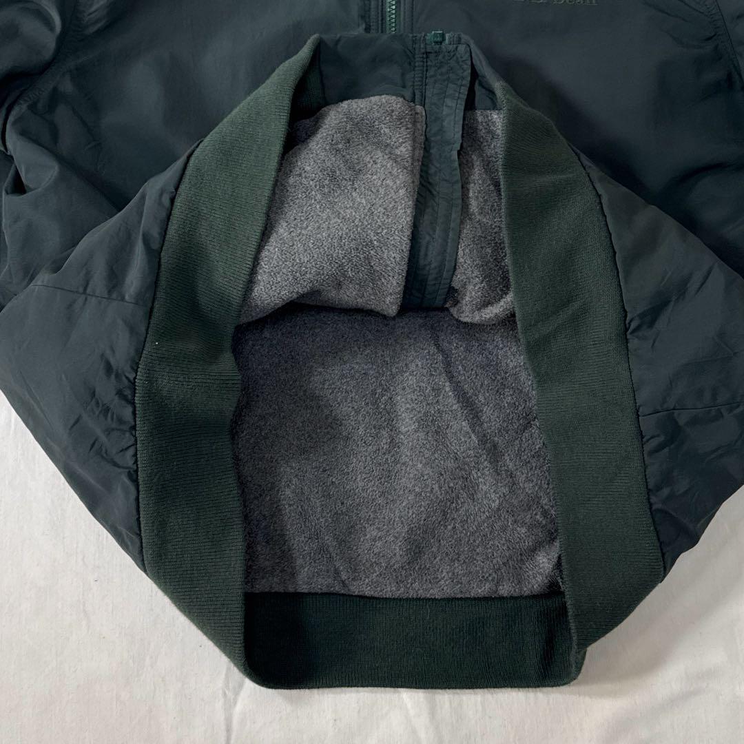 XL 90s L.L Bean Warm-up Jacket グリーン