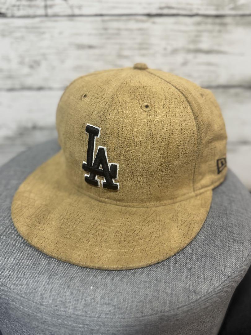 New Era 59FIFTY LAキャップ 7 3/4 ベージュ New Era 59FIFTY LAキャップ ベージュ 7 1/4 - メルカリ