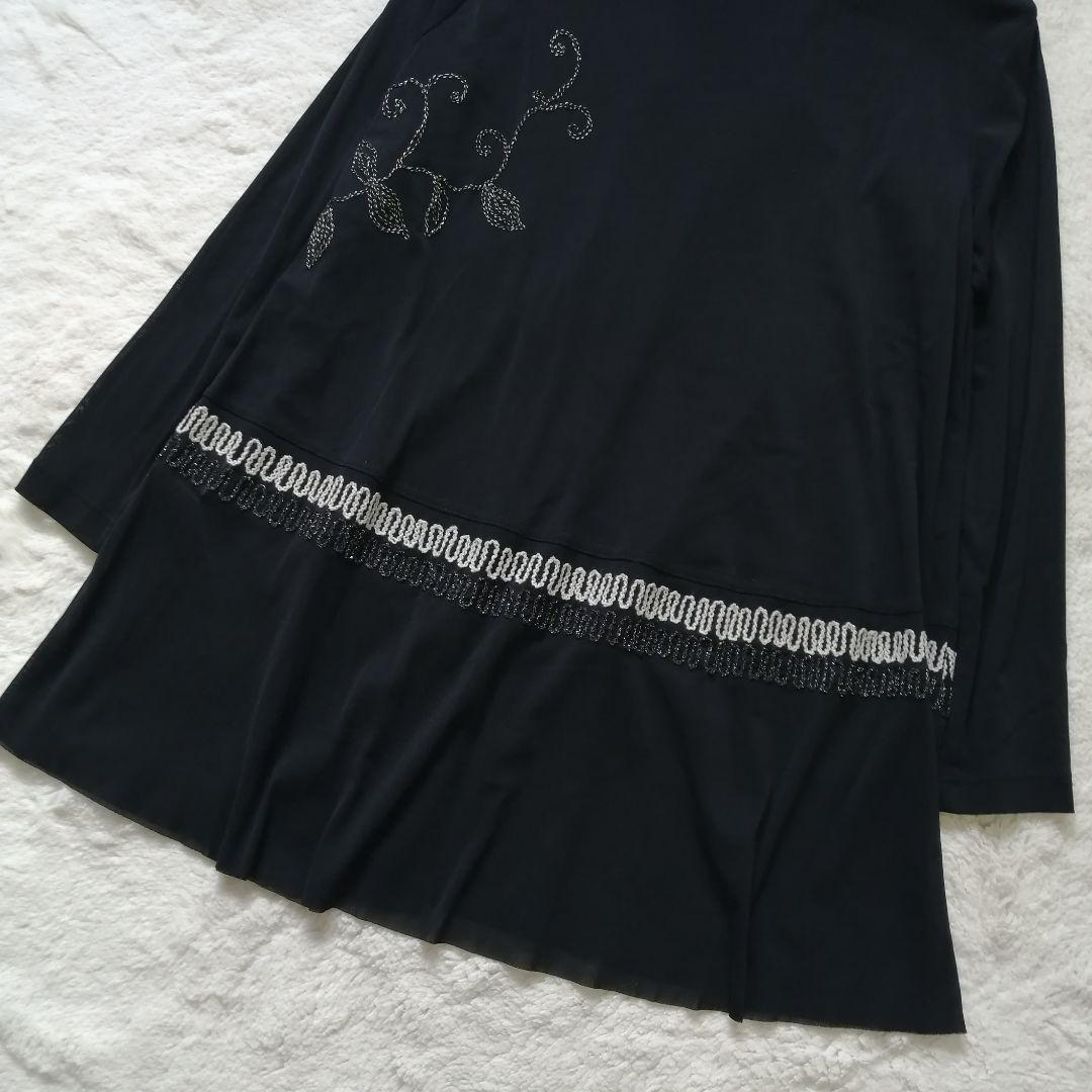 TOKUKO 1er VOL カーディガン 花柄 ゆったり Aライン size9