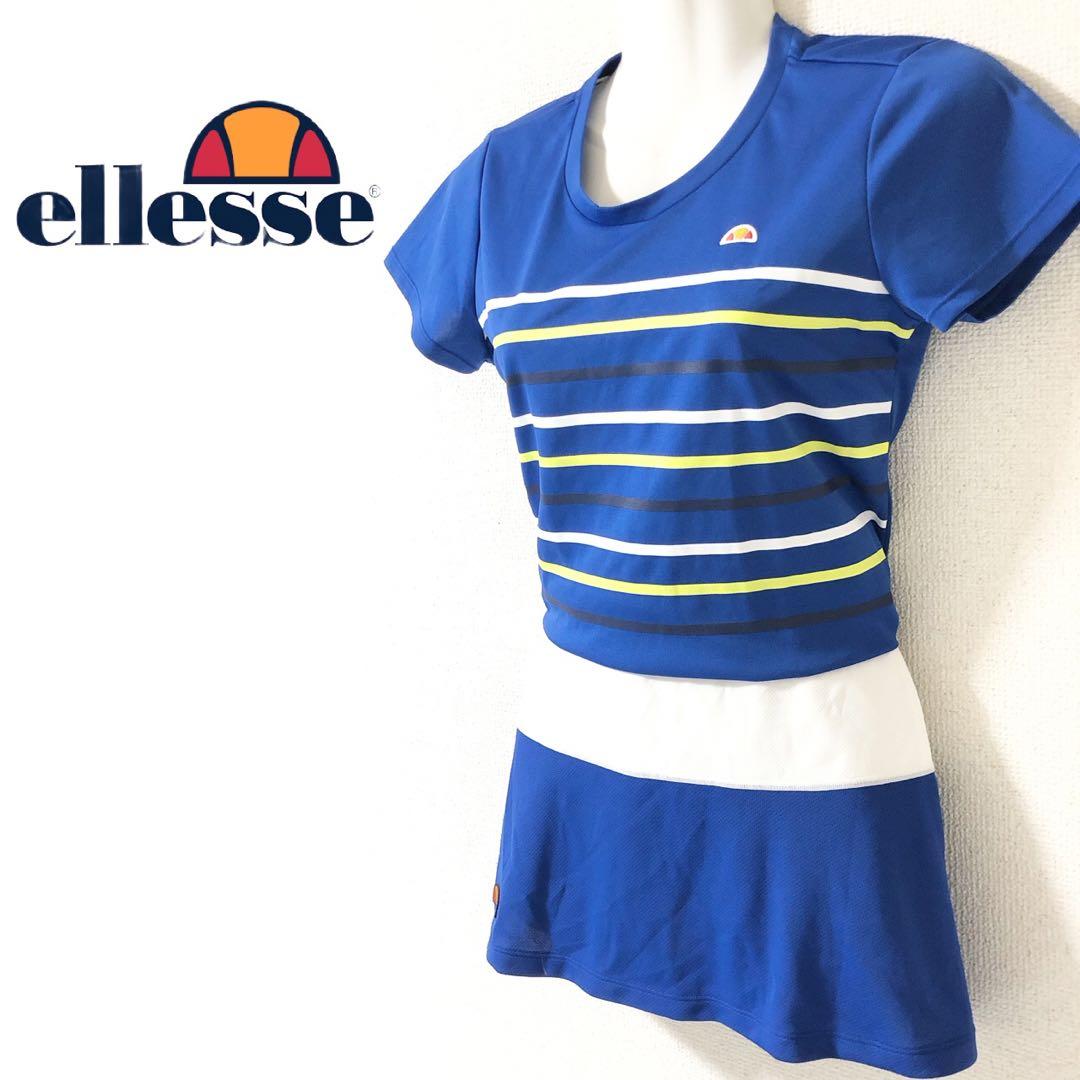 ellesse テニスウェア セット 人気ブランド！Mサイズ！】ellesseセットアップテニスウェア