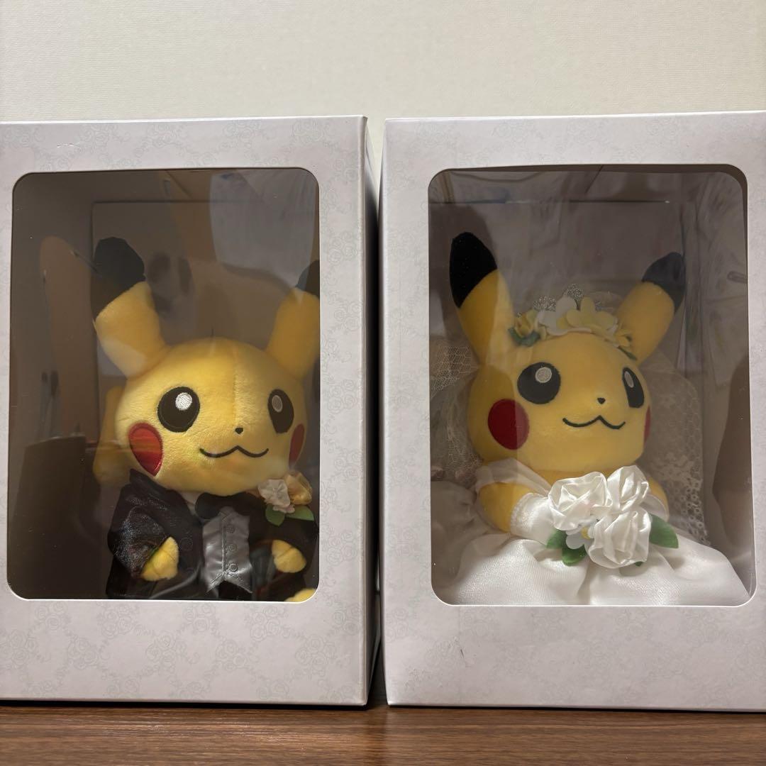 ぬいぐるみ ピカチュウ 結婚式 ウェディング 洋婚 セット ピカチュウ ウエディング ぬいぐるみ 洋婚 結婚式 ペアセット